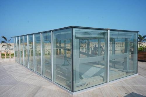 Toughened glass panel